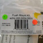 Garmin Flush Mount Kit, Echo 200,500c,550c - 010-11682-00 - New in Bag - Image 4