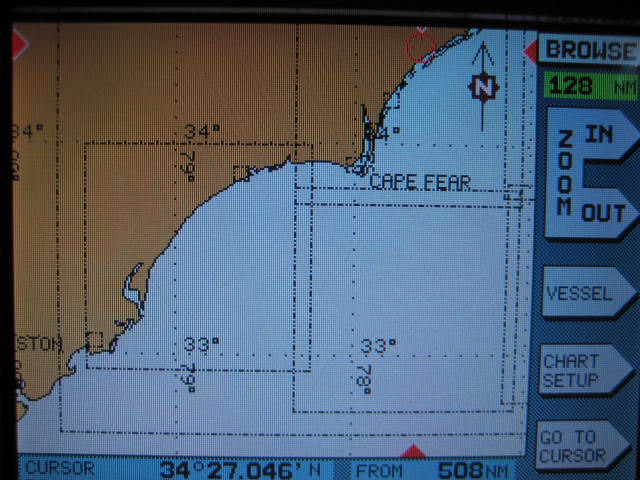 Navionics Classic NavChart Card North Carolina US185S32 NOV 1998 - Max ...