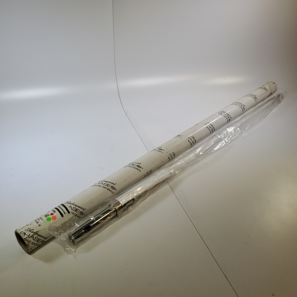 Shakespeare Antenna VHF Marina Phase III, Modello 6400-R, 4 Piedi (1,2 M), Guadagno 3dB, Connettore N, Fibra Vetro