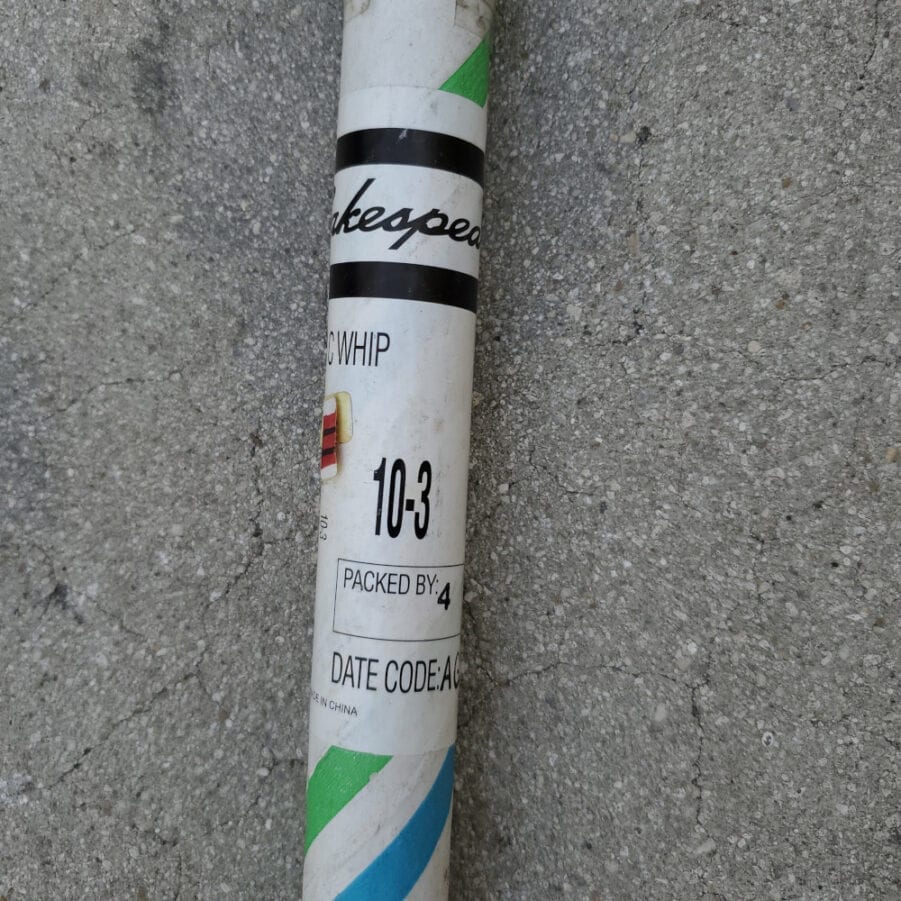 Shakespeare 10-3 -- 8' Marine Grade Loran Whip Boat Antenna - NEW OLD STOCK