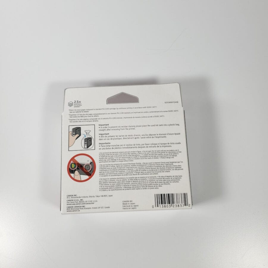 Canon Maxify PGI-2200XL - 2200 XL Black Ink Printer Cartridge - NEW OLD STOCK - Image 4