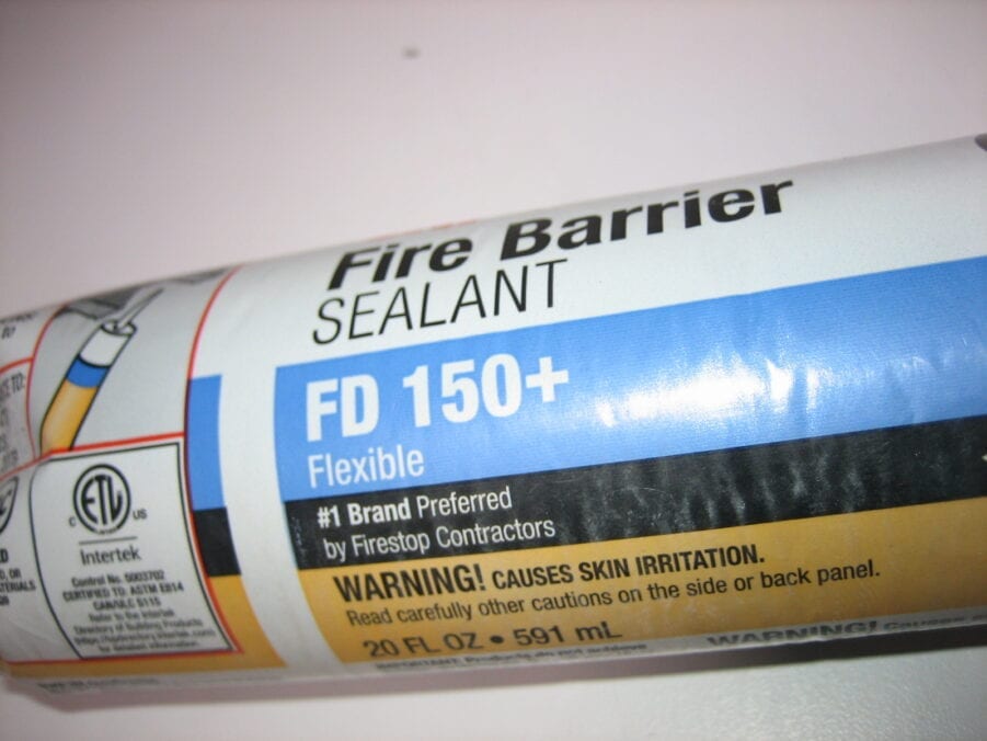 3M FD 150+ Fire Barrier Flexible Sealant *20 oz Sausage* Limestone Color - Image 3