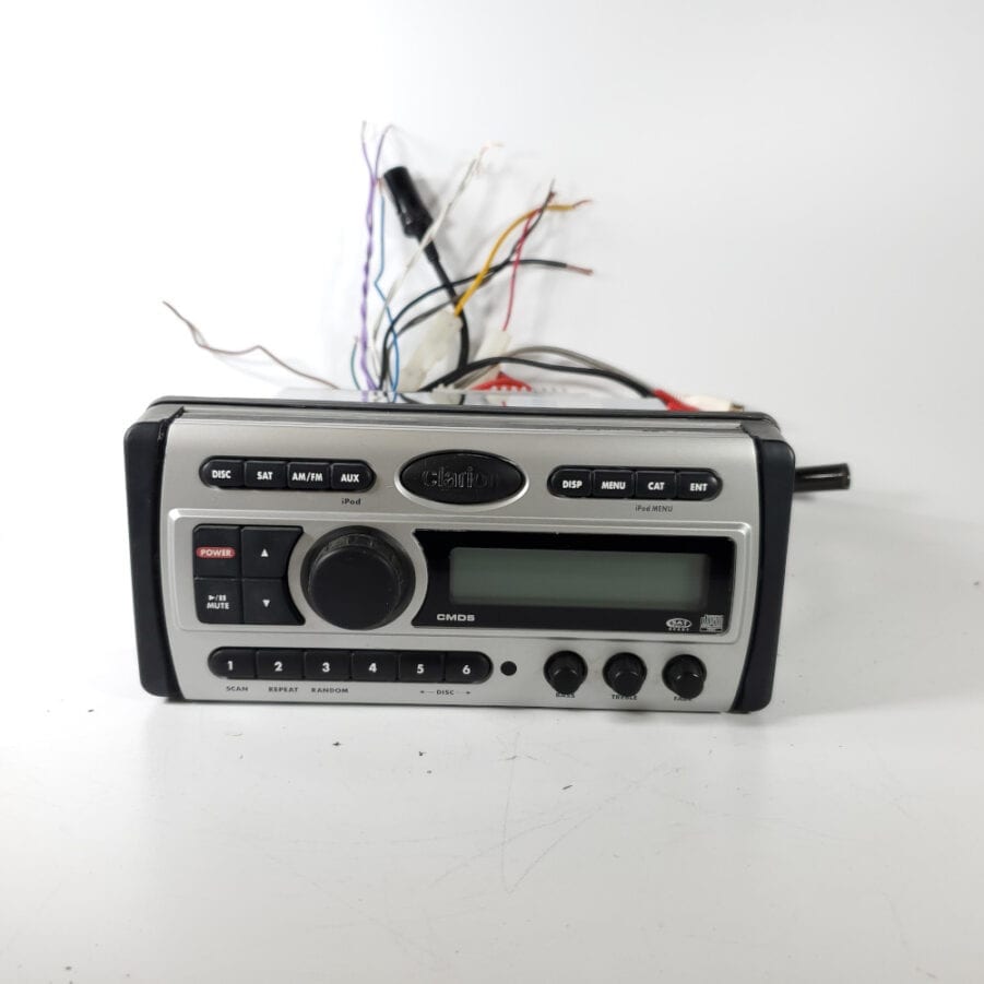 Clarion CMD5 - Marine Grade Boat Stereo Unit AM/FM Sirius XM Radio -- AS IS