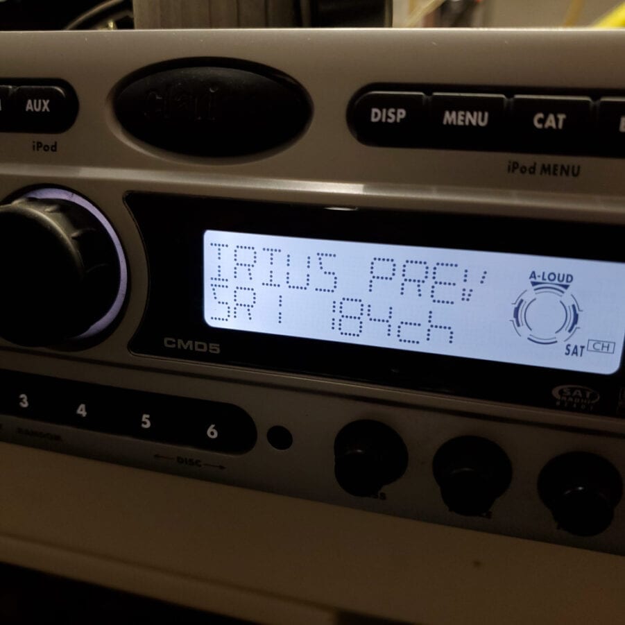 Clarion CMD5 - Marine Grade Boat Stereo Unit AM/FM Sirius XM Radio -- AS IS - Image 12