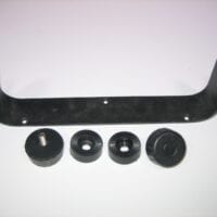 SEA 156 VHF & SEAHAIL 8000 Bracket, Knobs, Alignment Coins - NEW OLD STOCK
