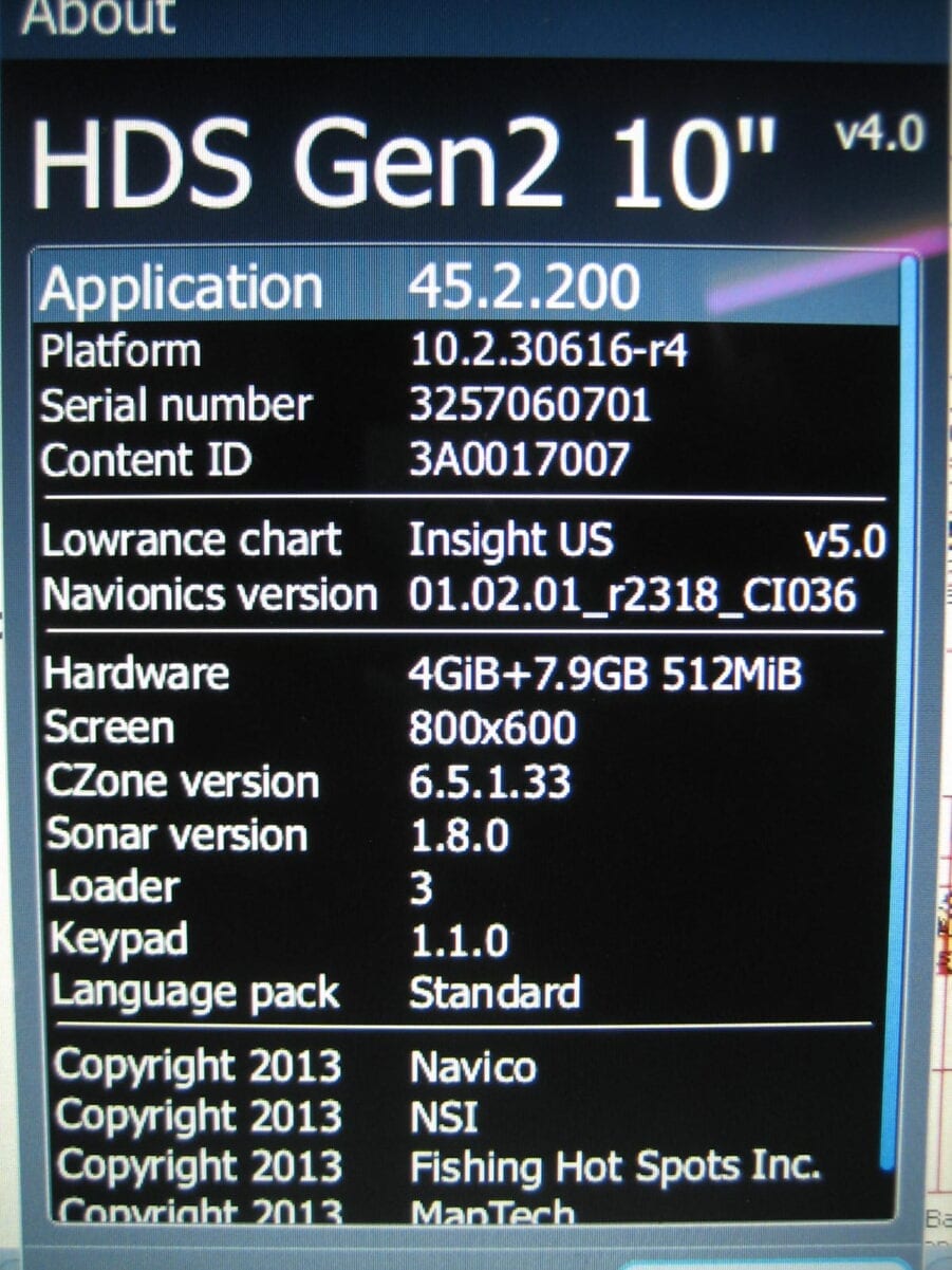 Lowrance HDS10 Gen2 Insight USA, Fishfinder Chartplotter Fully Functional - Image 7