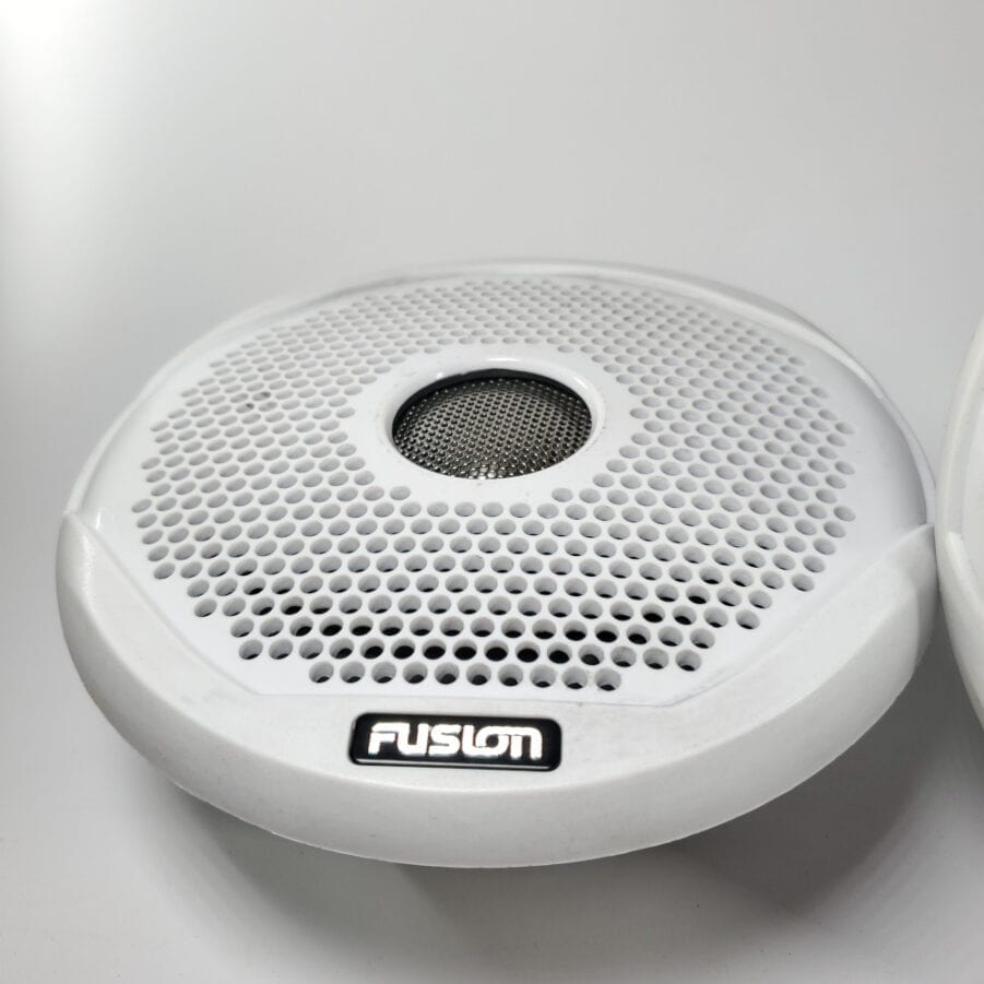 Fusion MS-FR6022 - 6" 200 Watt 2-Way Speakers w/ White Grilles - PAIR - USED - Image 3