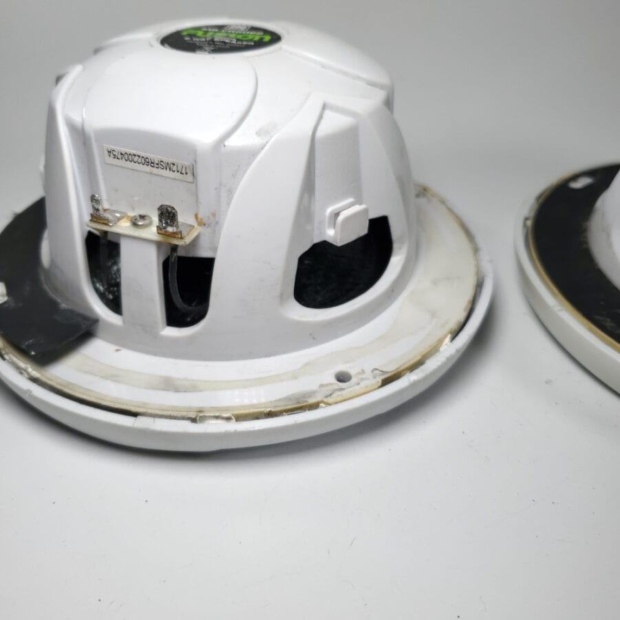 Fusion MS-FR6022 - 6" 200 Watt 2-Way Speakers w/ White Grilles - PAIR - USED - Image 5