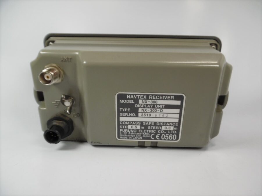 Furuno NX-300-D NAVTEX - Paperless - w/ NX-3H-D Antenna 30 Foot Cable - Tested! - Image 11