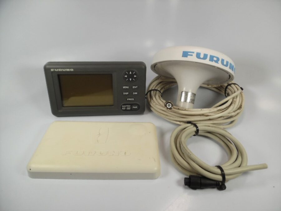 Furuno NX-300-D NAVTEX - Paperless - w/ NX-3H-D Antenna 30 Foot Cable - Tested!