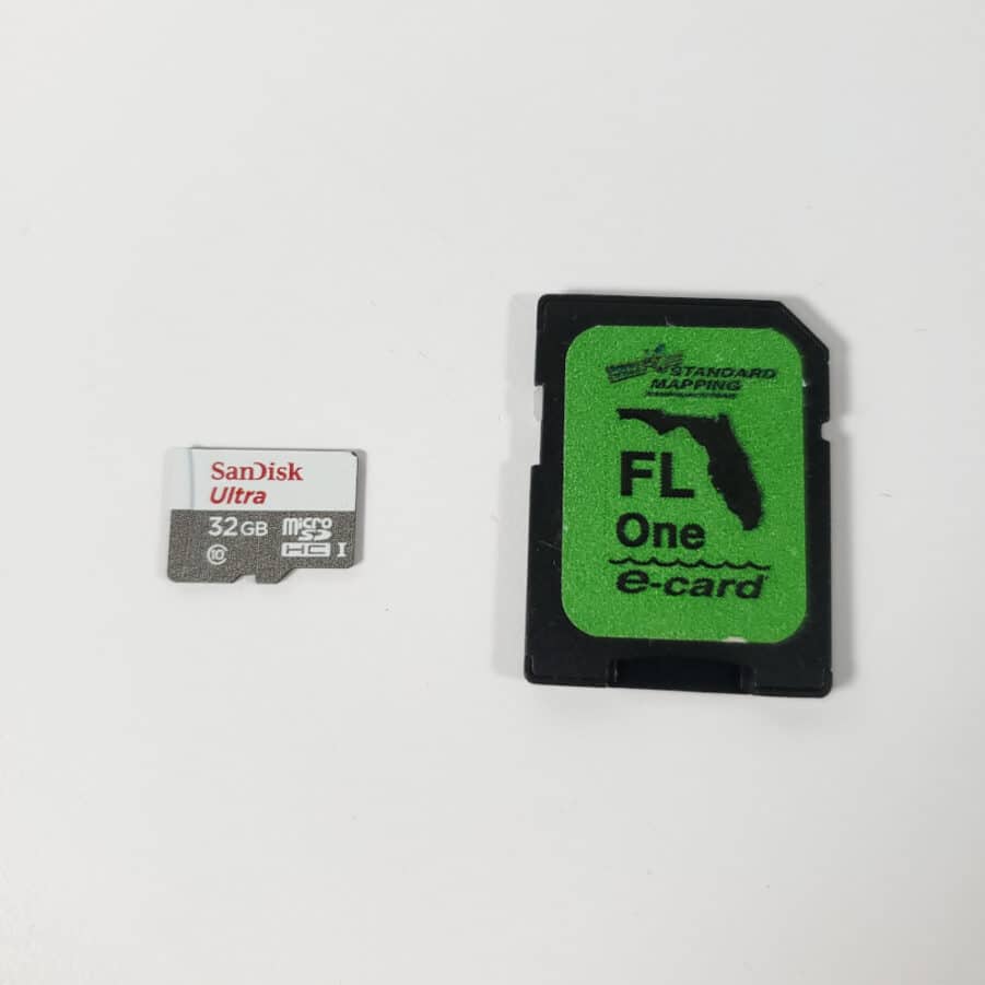 Garmin Standard Mapping Florida One Genuine e-card Micro SD / SD Card