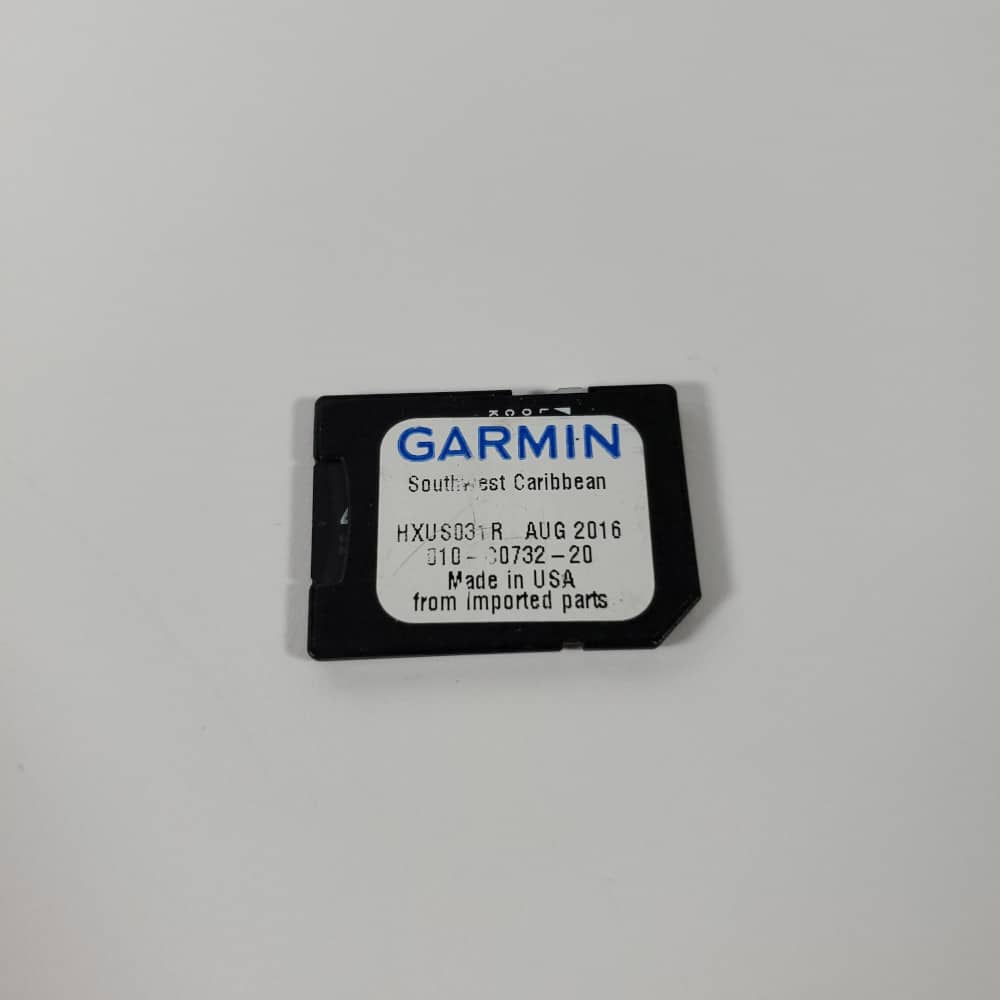 Garmin Genuine Bluechart G2 HXUS031 Southwest Caribbean SD Card Max Marine Electronics