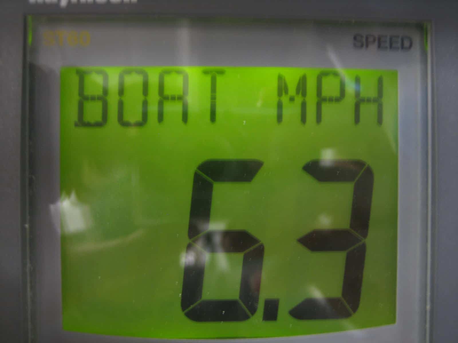 Raymarine ST60 Speed Instrument Display - Good Condition (A22009) - Max ...