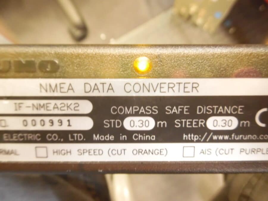 Furuno - IF-NMEA2K2 - NMEA DATA CONVERTER - Tested/Updated - Good Condition! - Image 2