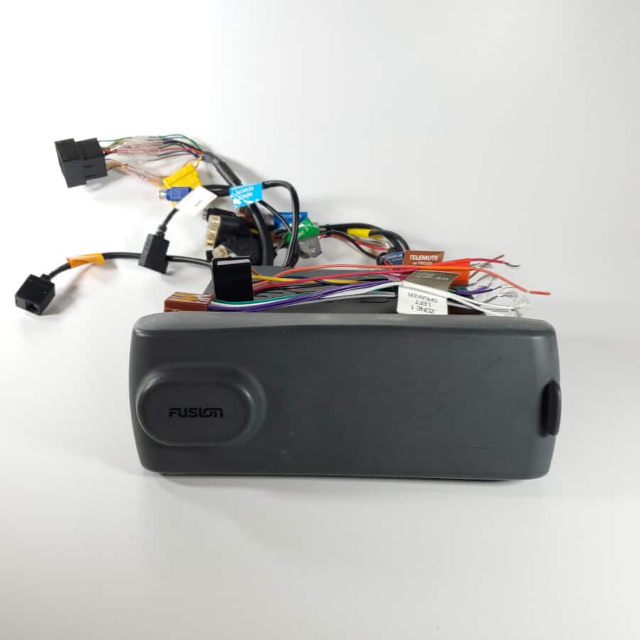 Fusion MS-AV700 - Marine DVD AM/FM Sirius XM Radio Boat Head Unit w/ Sun Cover