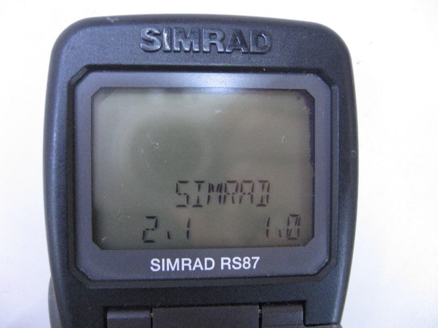 Simrad Ri85 SIMRAD RS87 AHS87 Marine VHF Radio Handset Re-Built Cable Tested ...