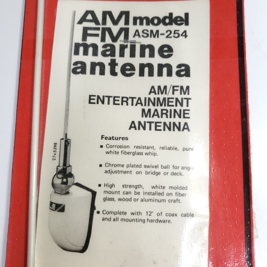 Antenna Specialists ASM-254 3ft AM/FM Marine Grade Entertainment Antenna **New** - Image 6