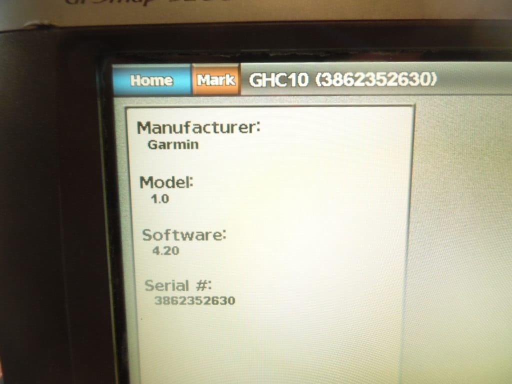 Garmin GHC 10 Autopilot Control Head Tested Good Condition 010