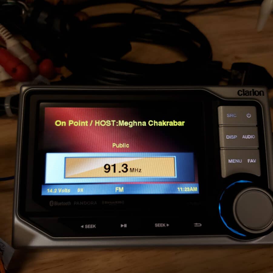 Clarion CMS5 - Marine Black Box Radio w/ Waterproof 4.3" Color Controller - Image 2