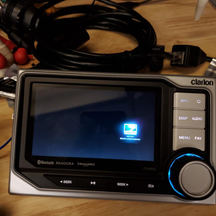 Clarion CMS5 - Marine Black Box Radio w/ Waterproof 4.3" Color Controller - Image 4