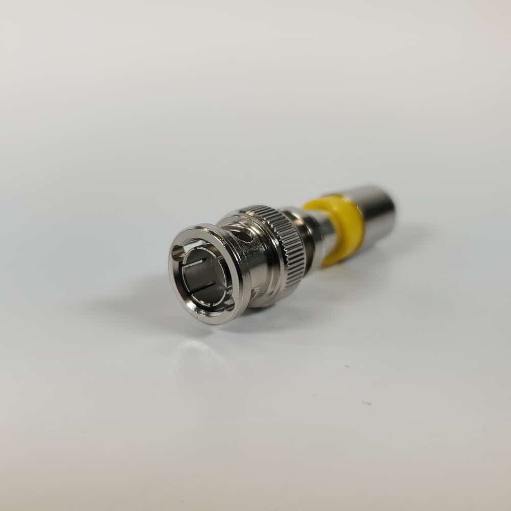 F-Conn FS59BNCUV - RG59 Coax BNC Male Connectors - LOT OF 9 - Max ...