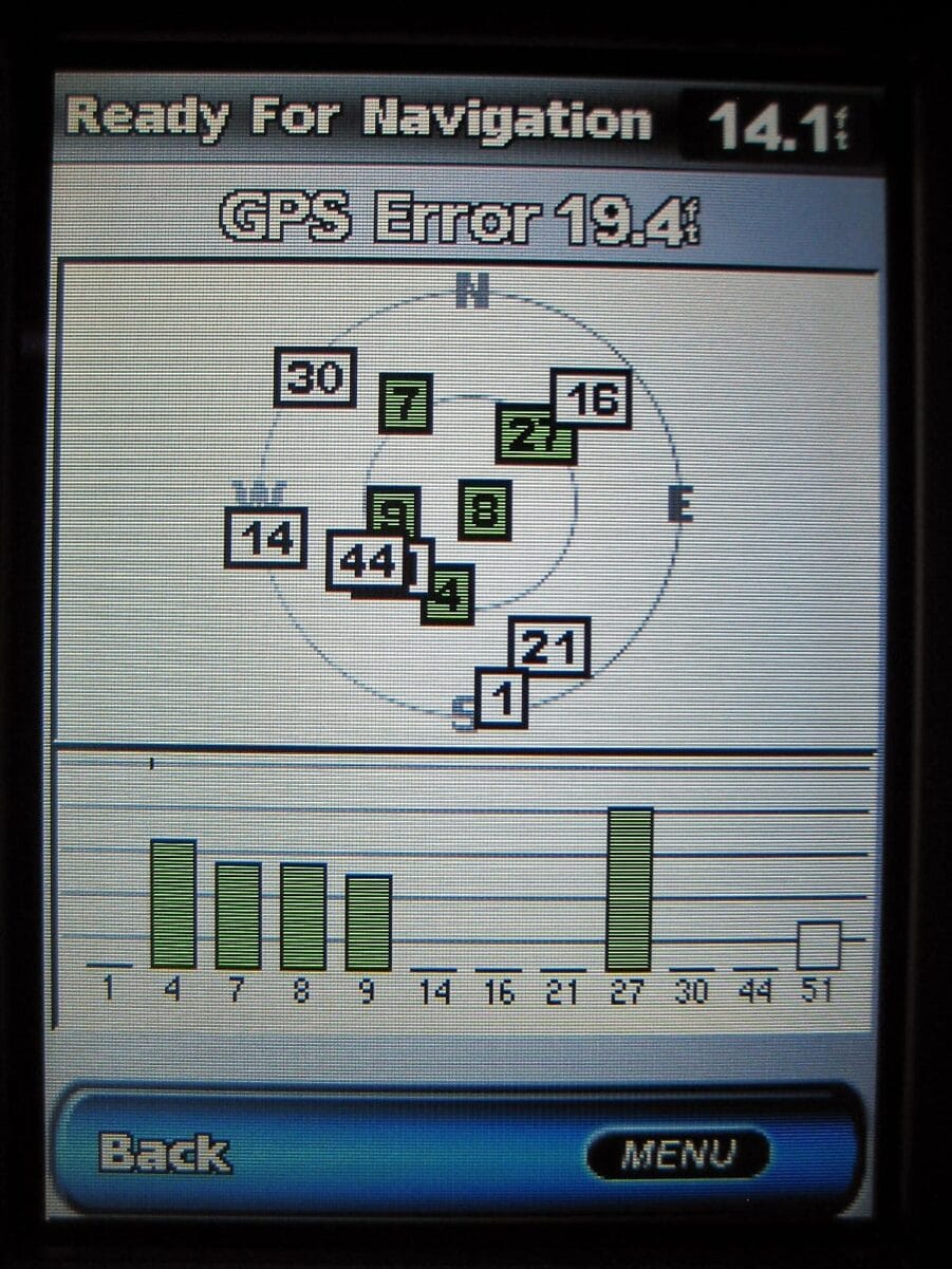 Garmin GPSmap 520s Chart Plotter Fish Finder W/Power Cable - Image 4