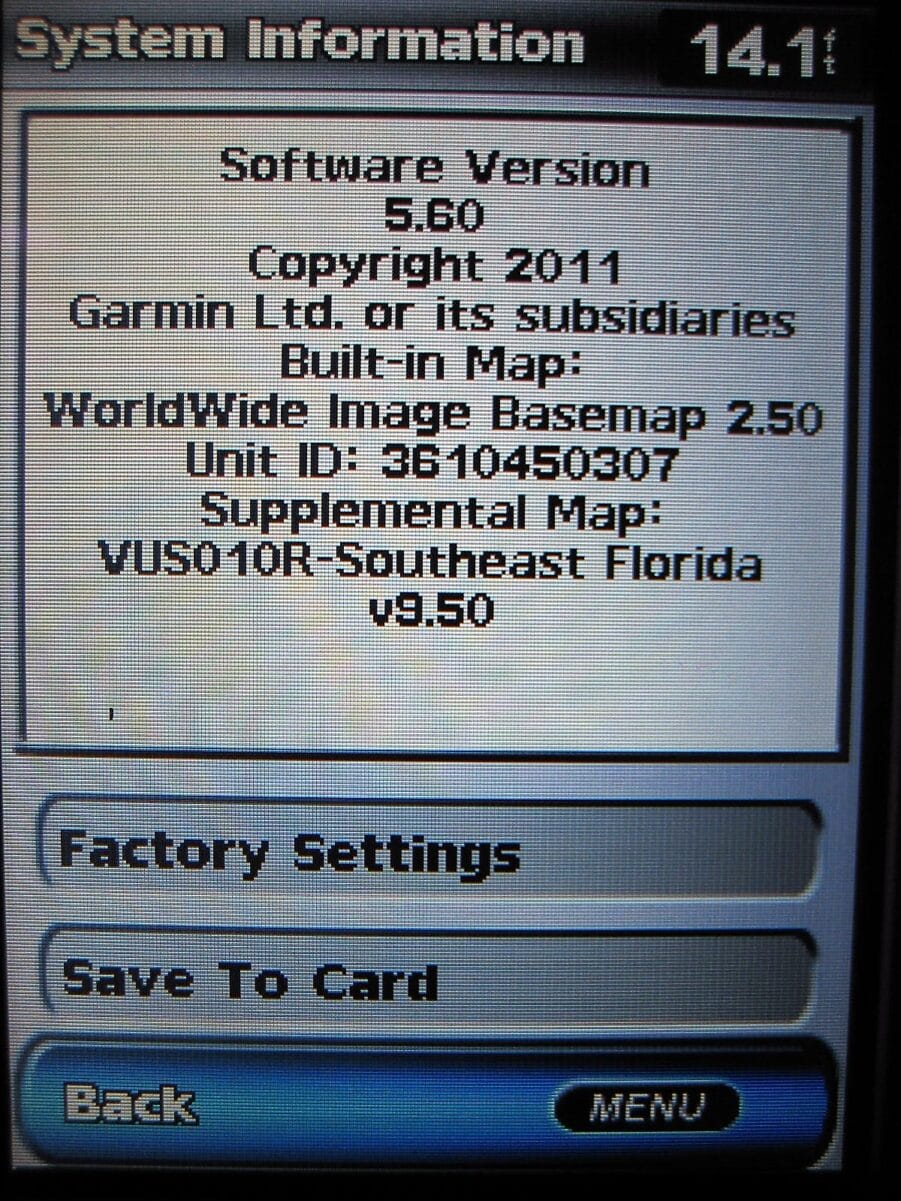 Garmin GPSmap 520s Chart Plotter Fish Finder W/Power Cable - Image 5