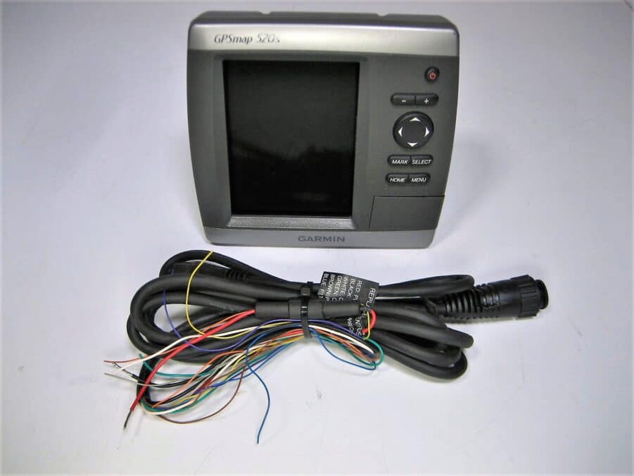 Garmin GPSmap 520s Chart Plotter Fish Finder W/Power Cable