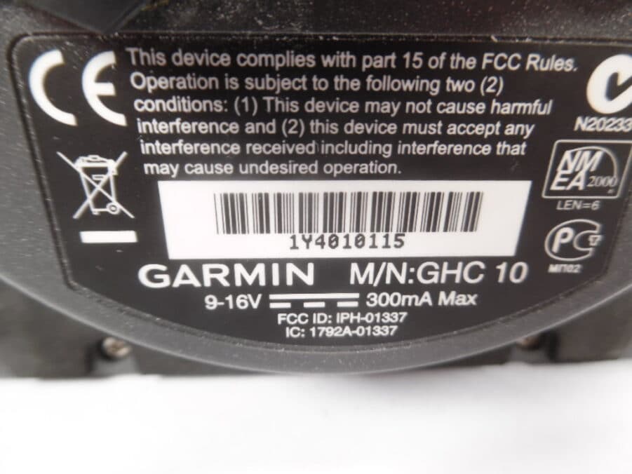 Garmin GHC 10 Autopilot Control Head Tested Good Condition 010