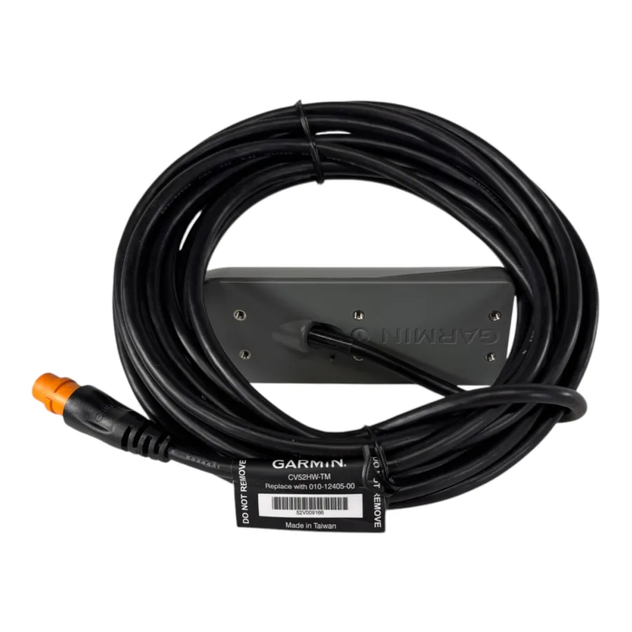 Garmin NEW CV52HW-TM 12 Pin Transducer High Wide Chirp SideVu ClearVu Traditional - Image 9