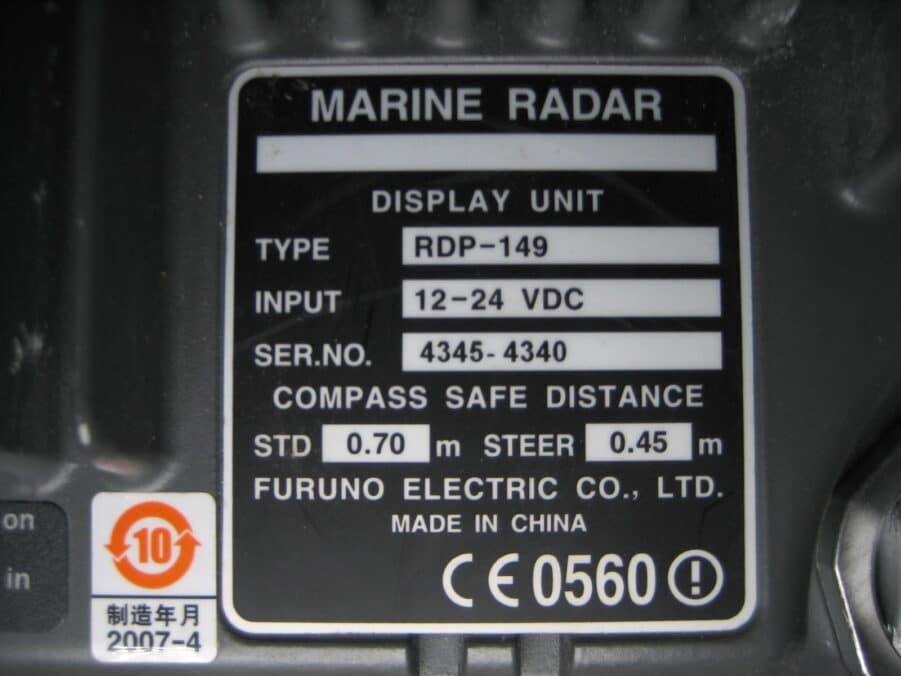 Furuno RDP-149 10.4" Navnet VX2 C-MAP NT MAX Display -TESTED - READ DESCRIPTION - Image 14