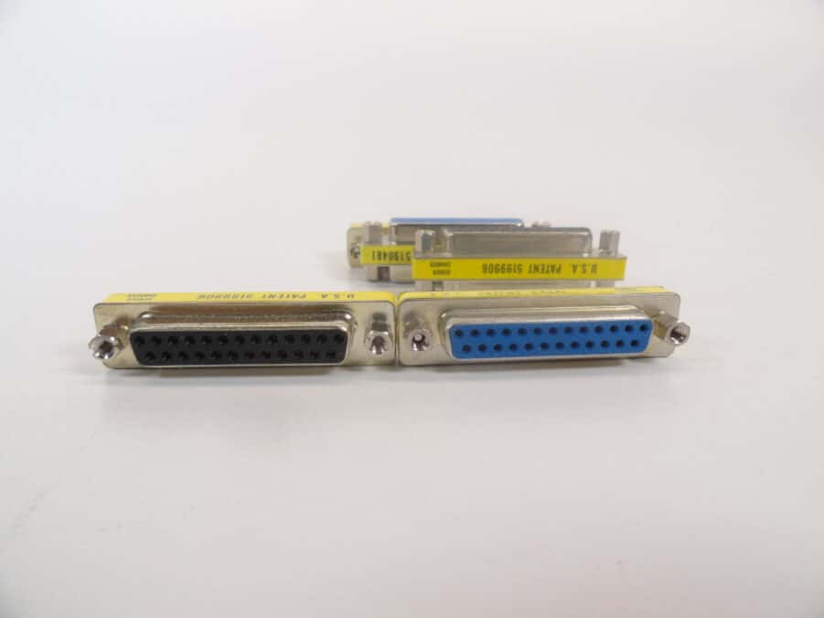 DB25 Serial Port 25 Pin Gender Changer Connectors Female to Female LOT OF 5 - Image 2
