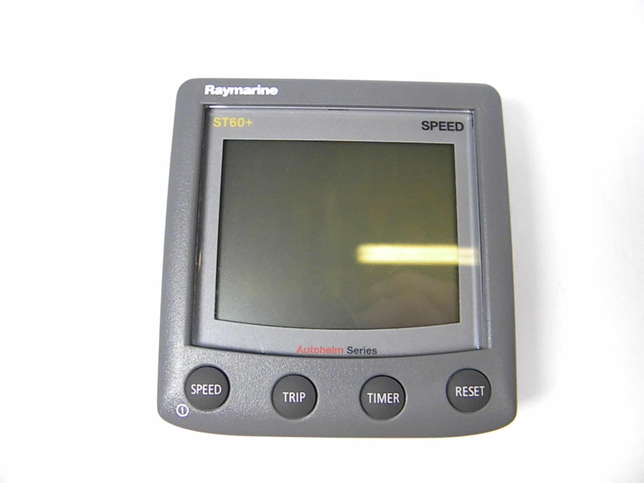 Raymarine ST60+ Speed Display Head w/ Sun cover & Cables-Good Condition ...
