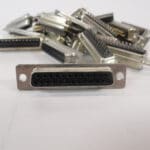 DB25 D-Sub Serial Port 25 Pin Solder Connectors Female Black - LOT OF 20 - Image 2