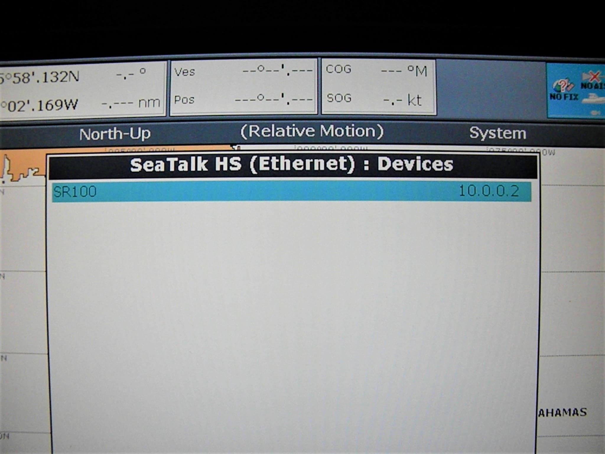 Raymarine SR100 Sirius Satellite Weather Receiver Module only E03009