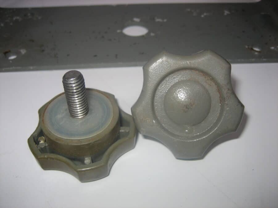Furuno FCV-667 Mounting Mount Bracket - Used Condition w/Knobs - Image 5