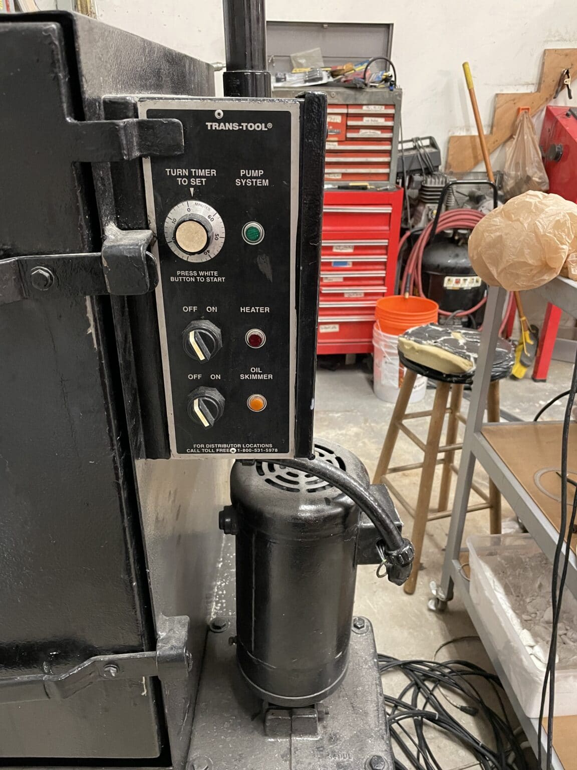 Atec TransTool T100S 220v 1PH Parts Washer Steam Cleaner w/Heat