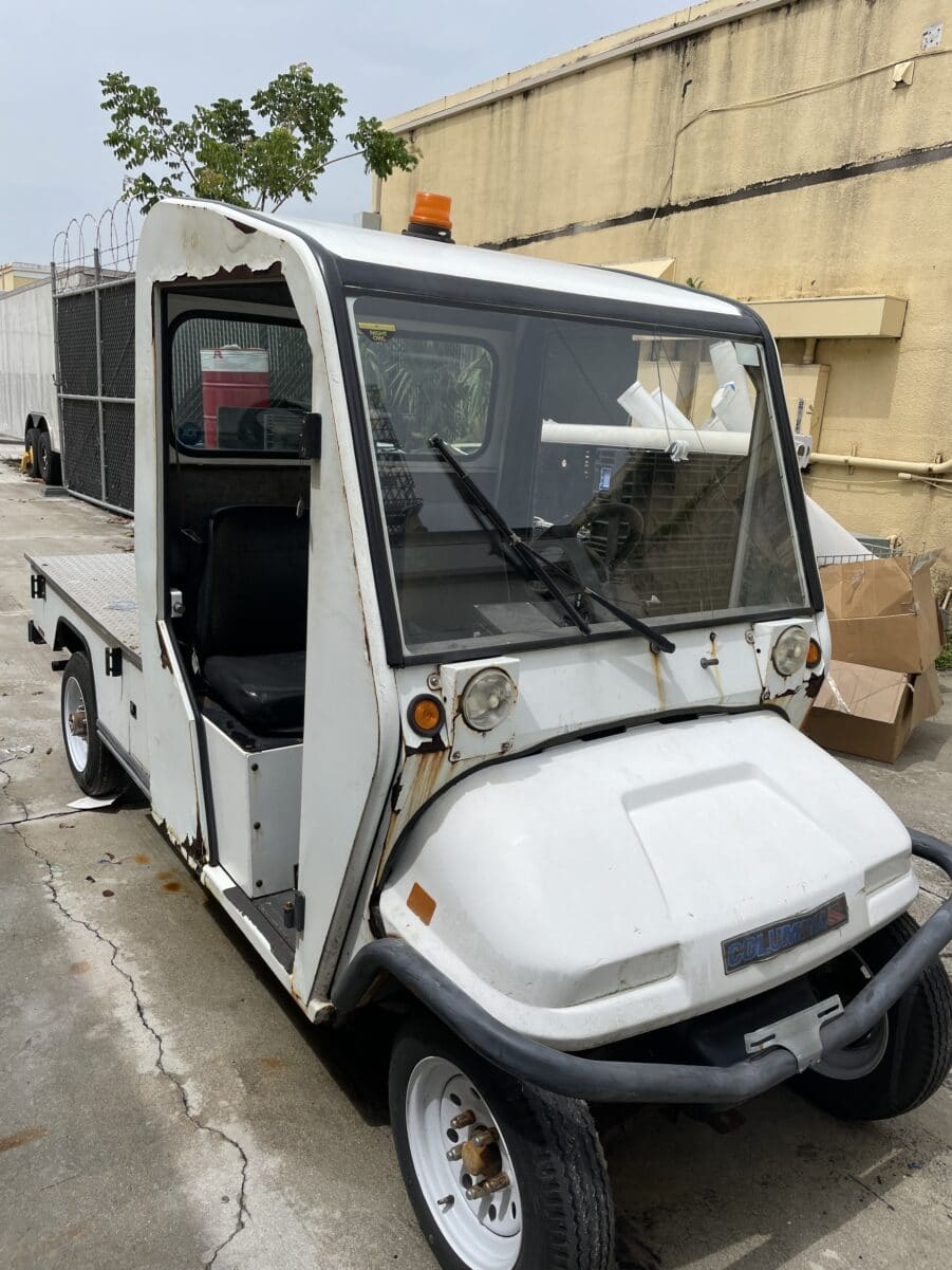 Columbia 48V Par Car 2010 Model Flatbed Golf Cart/Burden Carrier WORKING - S. FL - Image 4