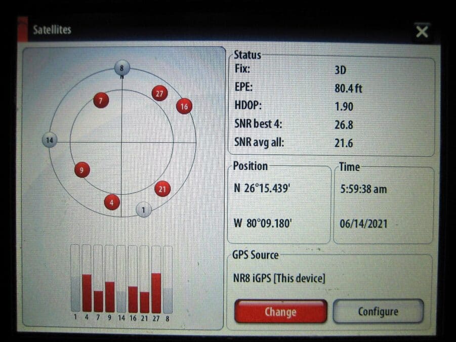 Simrad NSS8 Amer MFD Display+Sun Cover - Tested Working Cond - Image 6