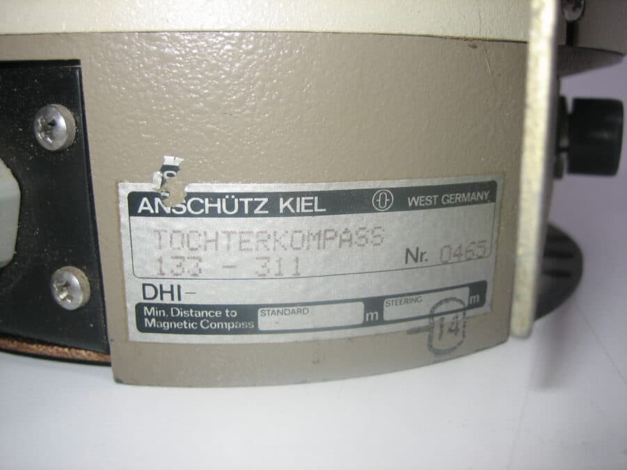 Anschutz Kiel Compass Repeater 133-311 for Gyrocompass 14 Standard - As Is - Image 4