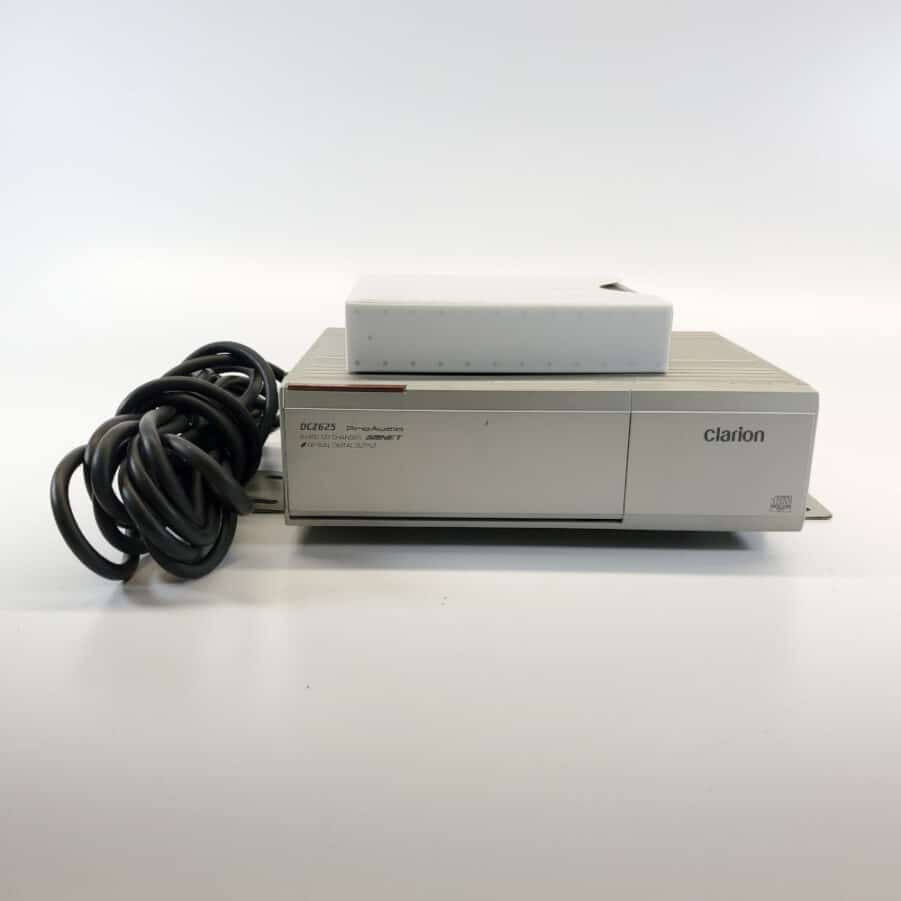 Clarion DCZ625 - 6 Disc CD Changer w/ CeNet Cable and 2 CAA-397 Magazine - USED