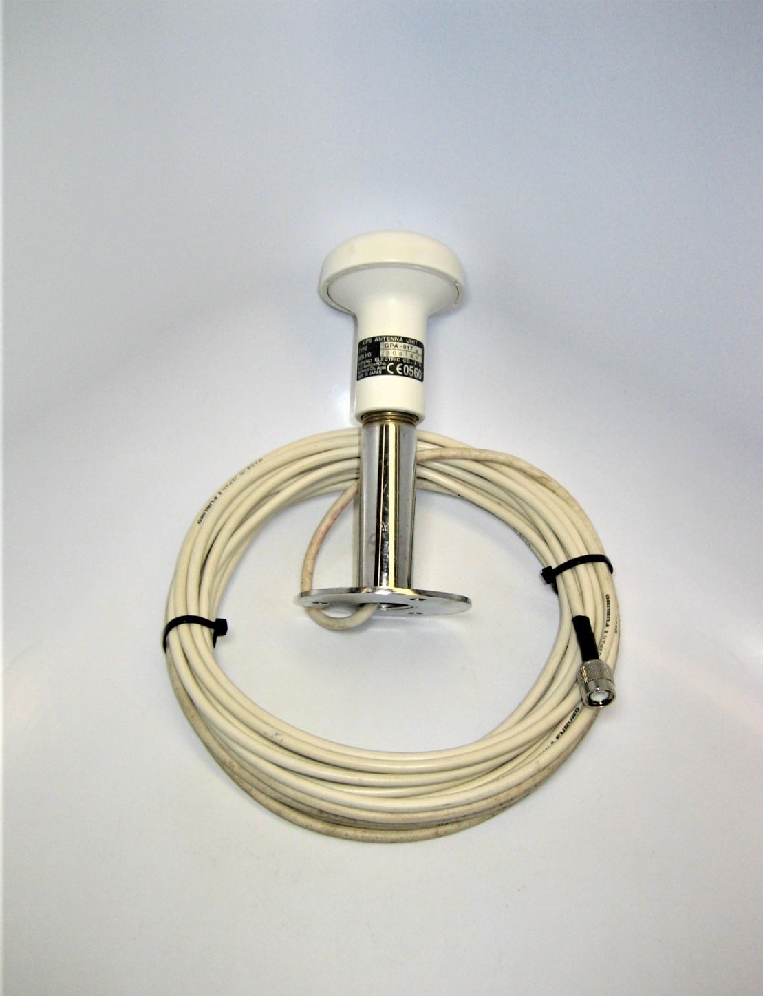 Furuno GPA017 WAAS GPS Coaxial Antenna w/ 32' Cable *CLEAN/TESTED* Max Marine Electronics