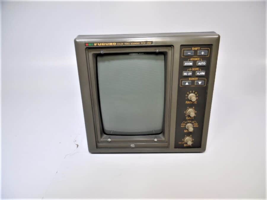 Furuno FCV-292 Color CRT 28/88KHz Sounder Head Unit - Good Cond - TESTED!