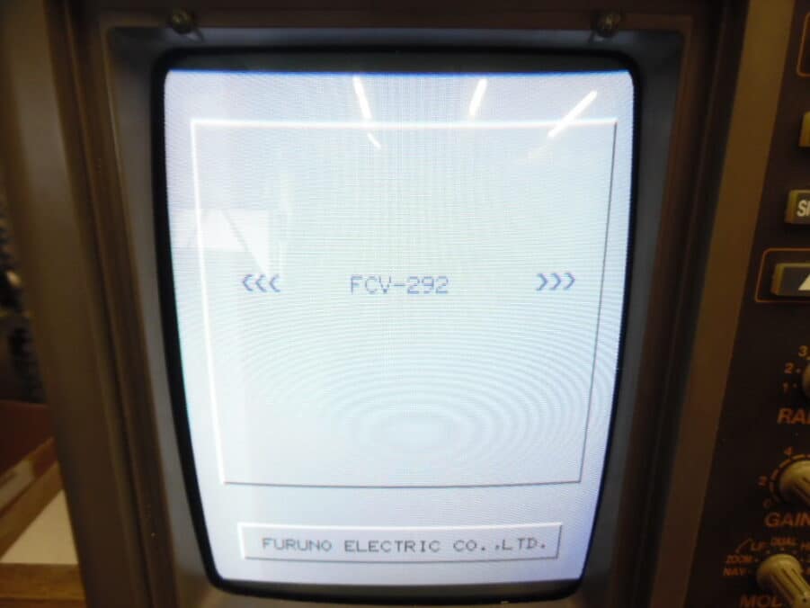 Furuno FCV-292 Color CRT 28/88KHz Sounder Head Unit - Good Cond - TESTED! - Image 2