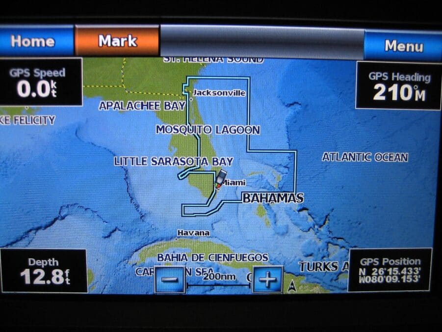 GARMIN GPSMAP 740s - 7" Touchscreen Chartplotter Display Good Used Condition - Image 2