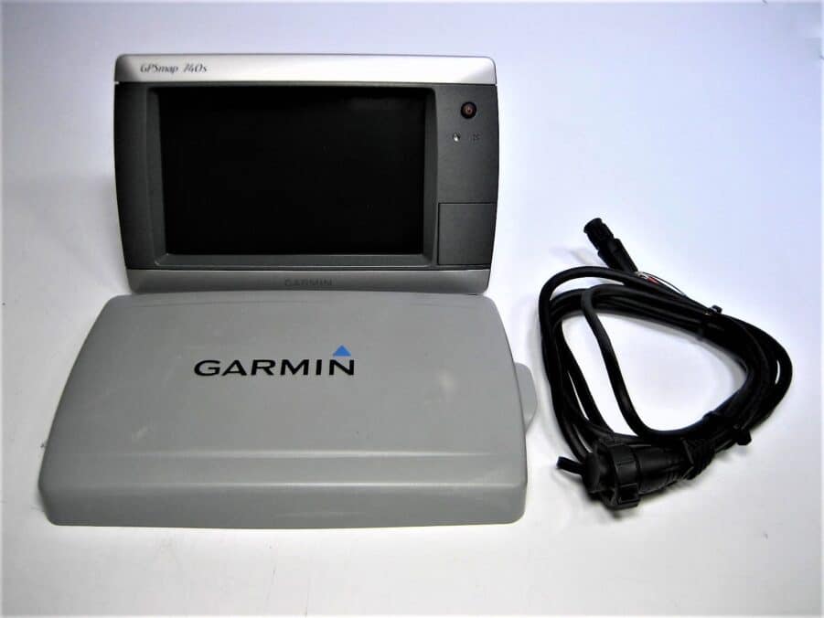 GARMIN GPSMAP 740s - 7" Touchscreen Chartplotter Display Good Used Condition