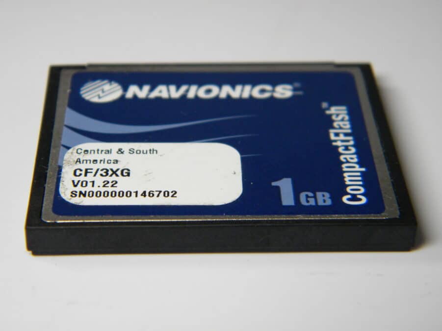 Navionics Gold CF Chart Card "Central & South America" CF/3XG V01.22