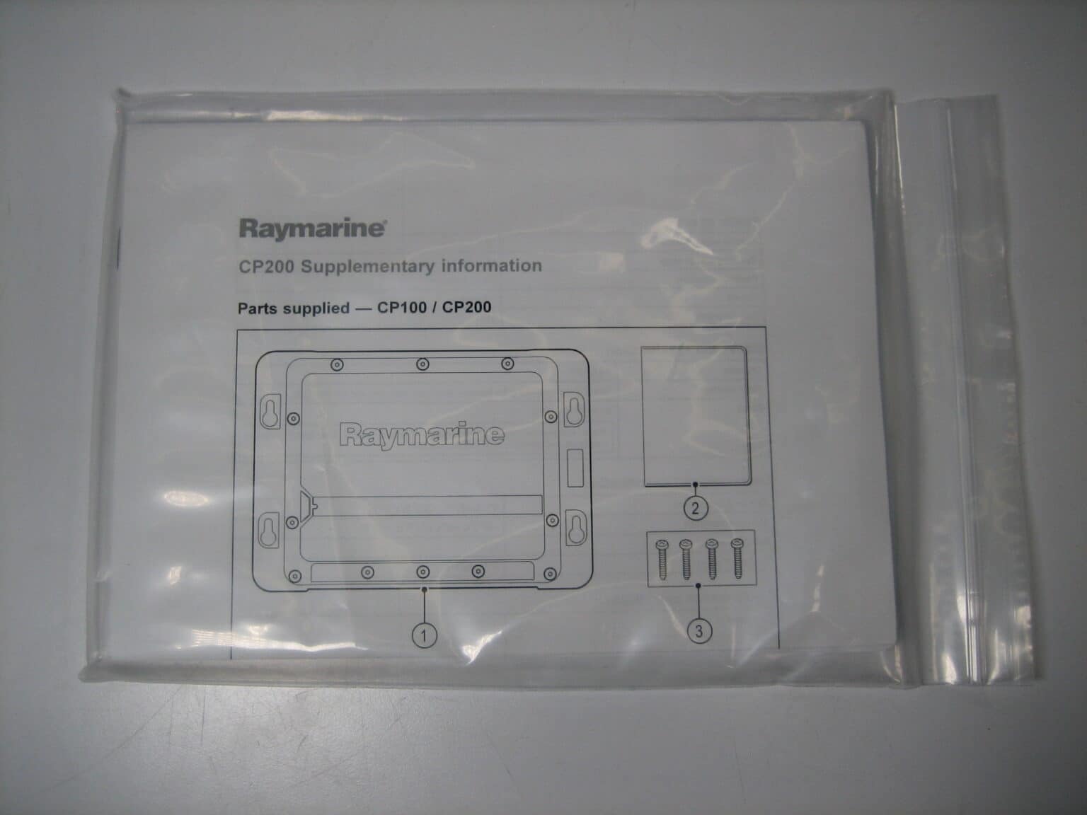 Raymarine E70257R CP200 Module & CPT-200 Sidevision Transducer REMAN ...