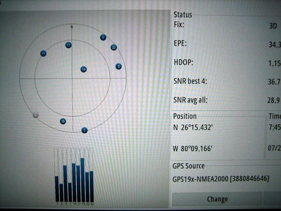 Simrad NSS16 Evo3 16" Touchscreen MFD Chartplotter Tested Good w/ Suncover! - Image 5