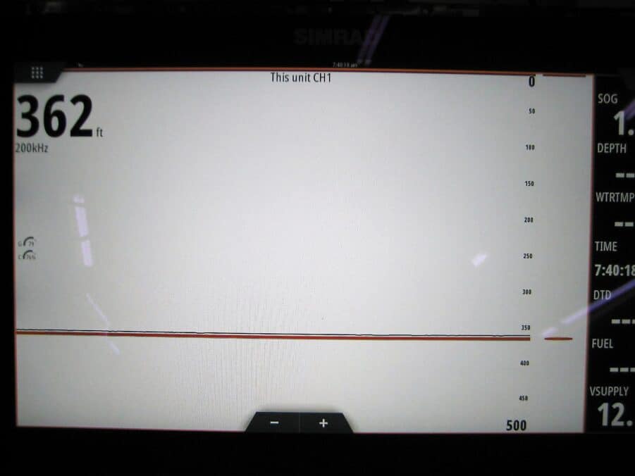 Simrad NSS16 Evo3 16" Touchscreen MFD Chartplotter Tested Good w/ Suncover! - Image 3